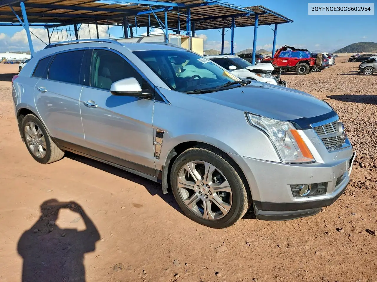 3GYFNCE30CS602954 2012 Cadillac Srx Premium Collection