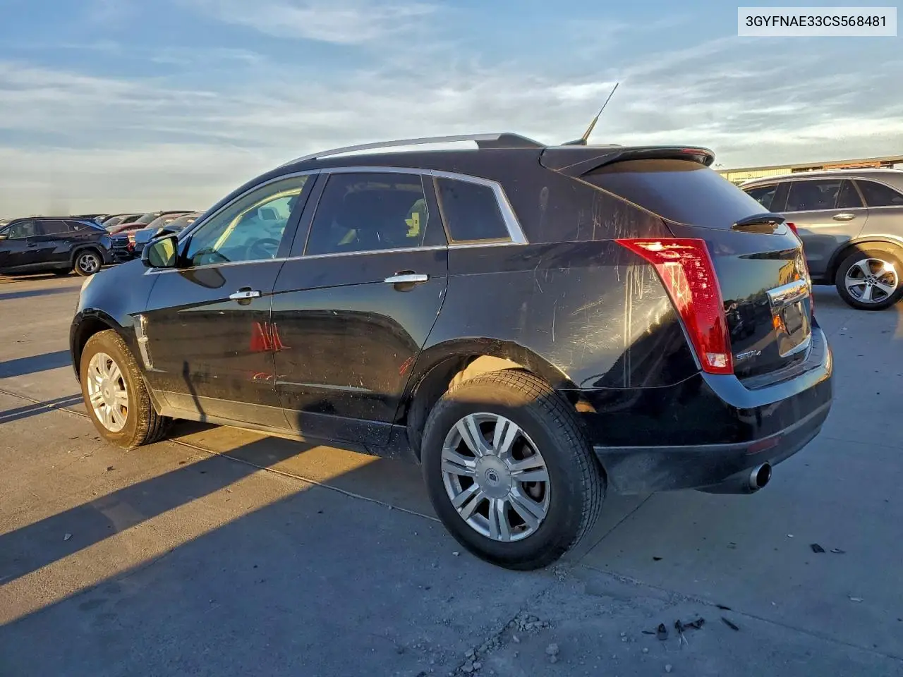 3GYFNAE33CS568481 2012 Cadillac Srx Luxury Collection