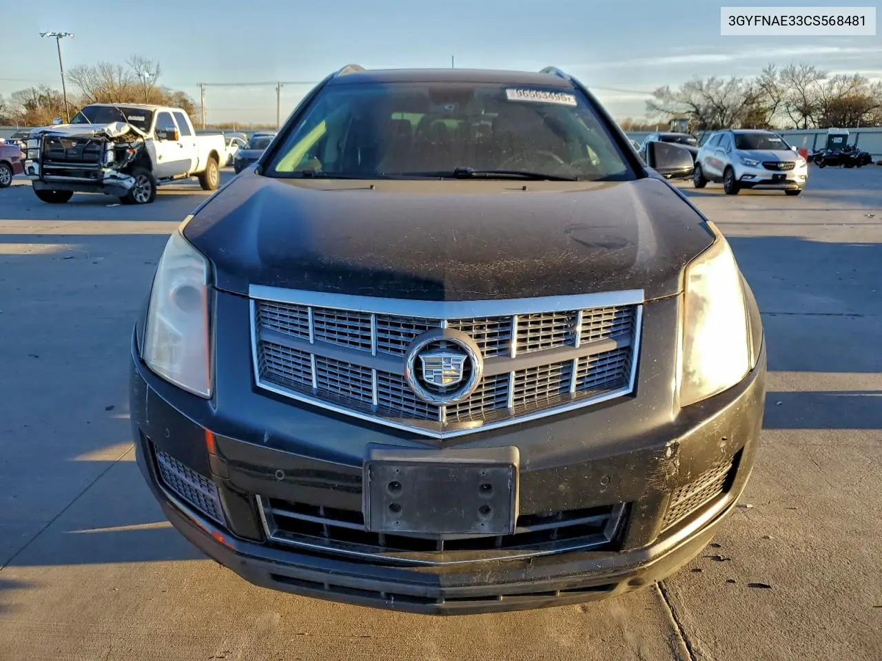 3GYFNAE33CS568481 2012 Cadillac Srx Luxury Collection