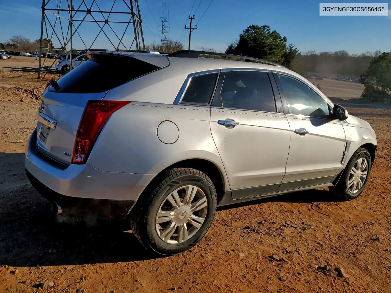 3GYFNGE30CS656455 2012 Cadillac Srx