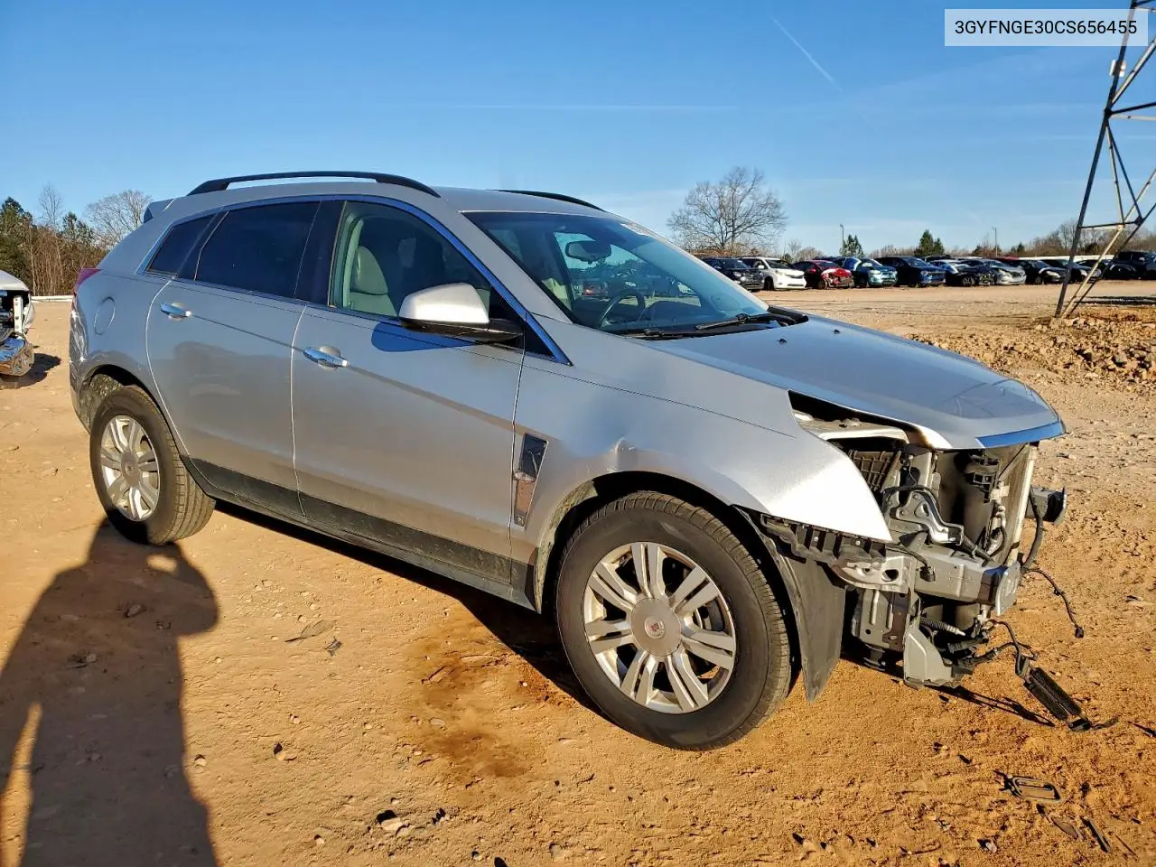 3GYFNGE30CS656455 2012 Cadillac Srx