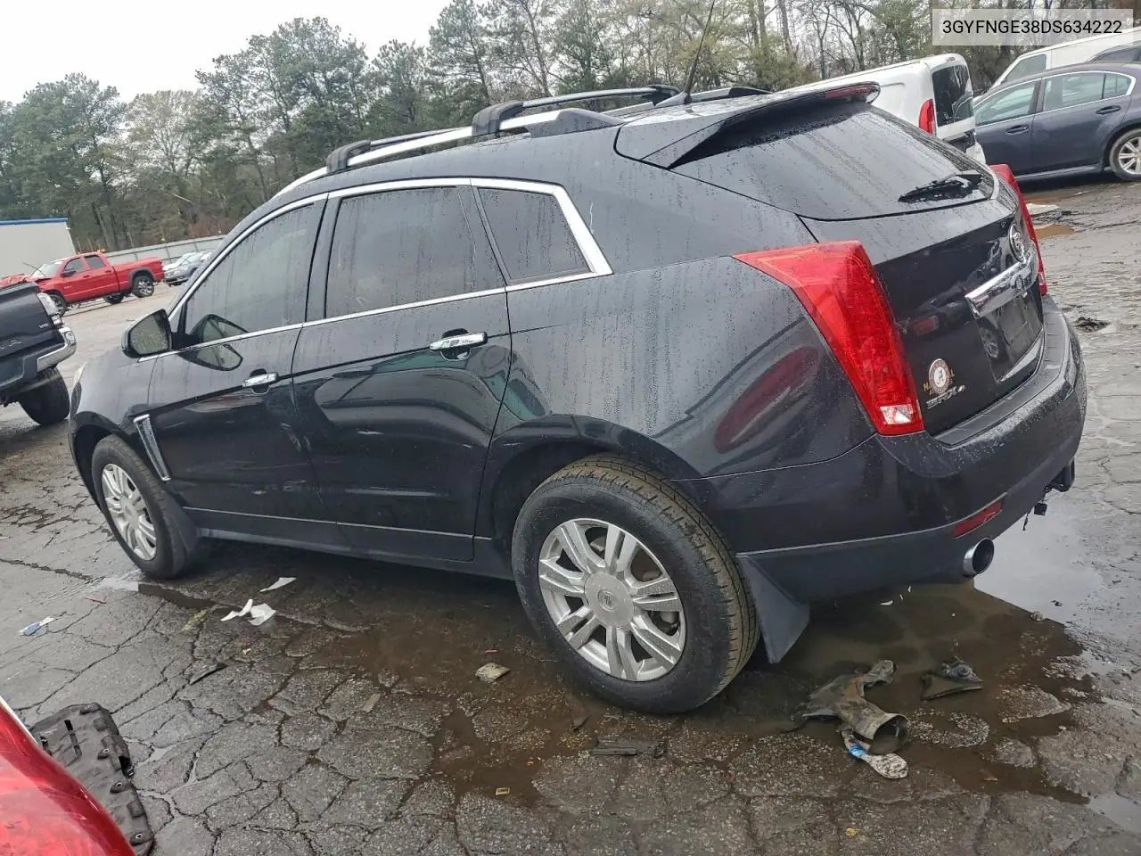 3GYFNGE38DS634222 2013 Cadillac Srx Luxury Collection