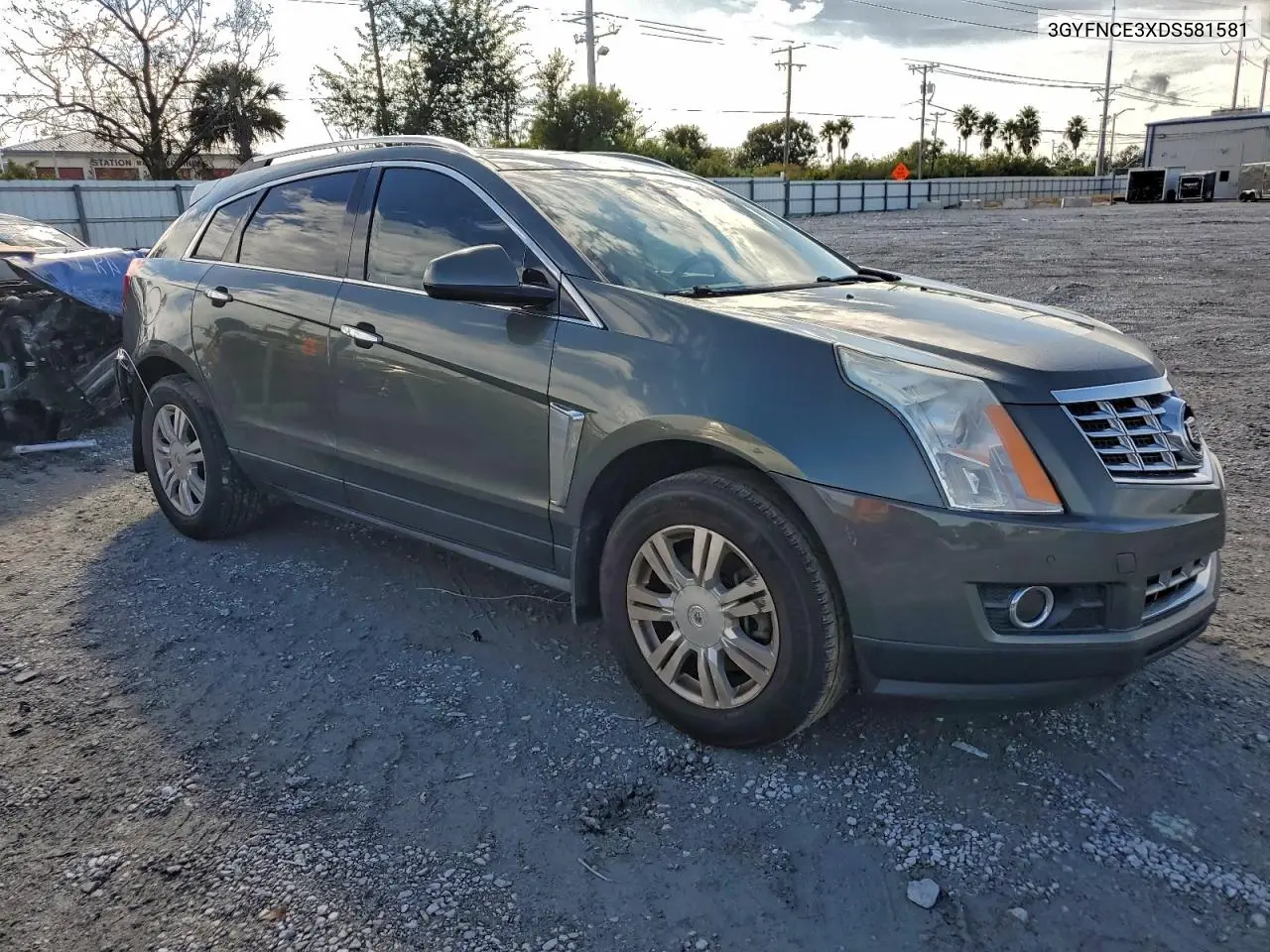 3GYFNCE3XDS581581 2013 Cadillac Srx Luxury Collection