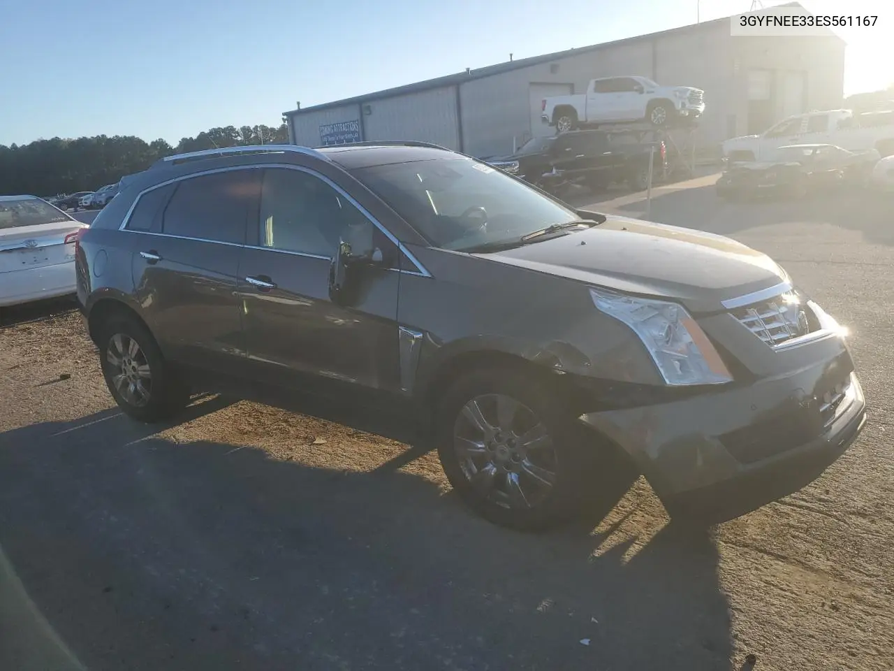 3GYFNEE33ES561167 2014 Cadillac Srx Luxury Collection