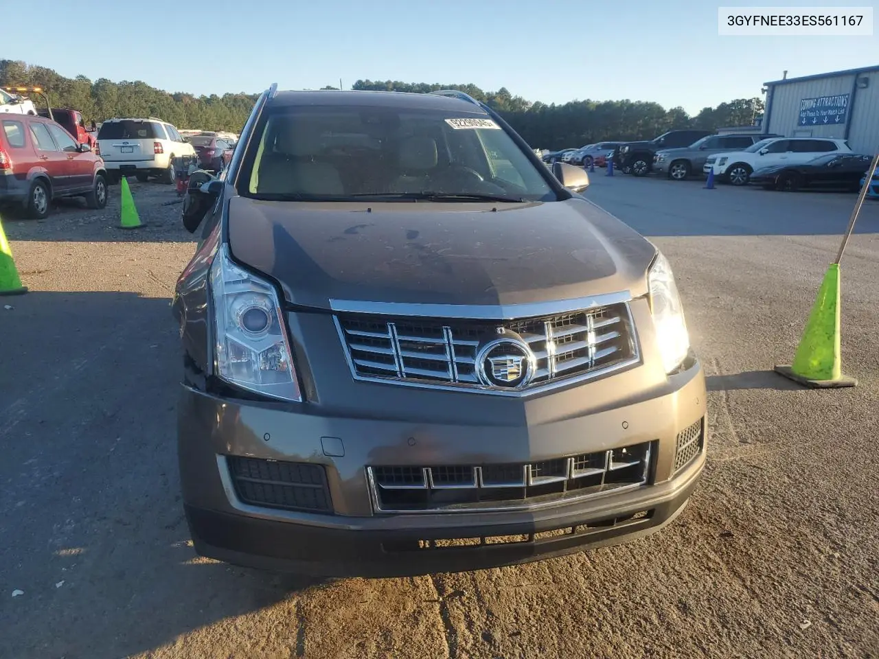 3GYFNEE33ES561167 2014 Cadillac Srx Luxury Collection