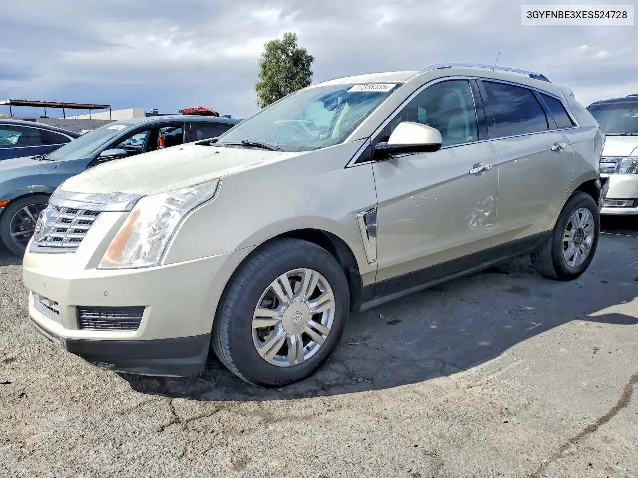 3GYFNBE3XES524728 2014 Cadillac Srx