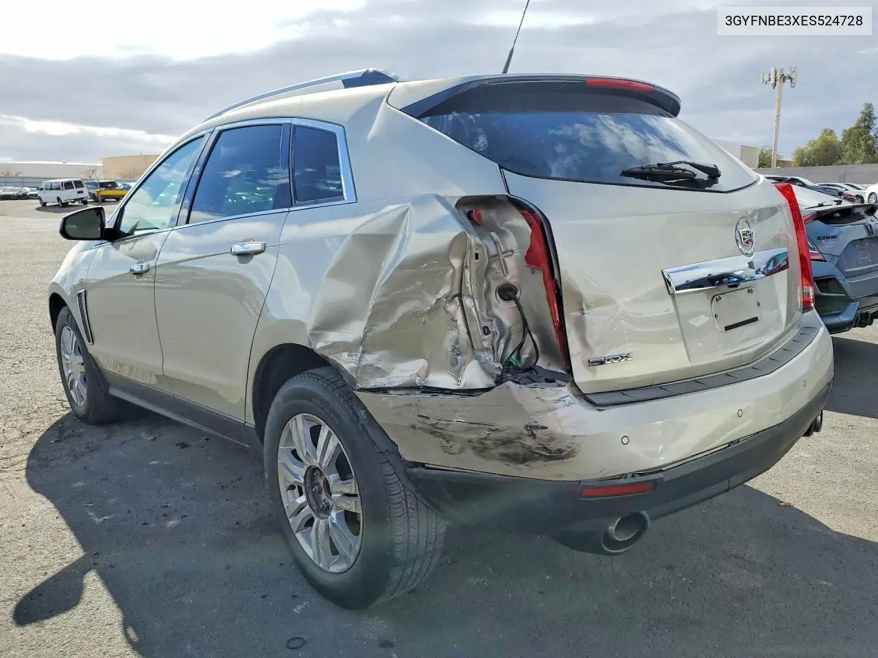 3GYFNBE3XES524728 2014 Cadillac Srx