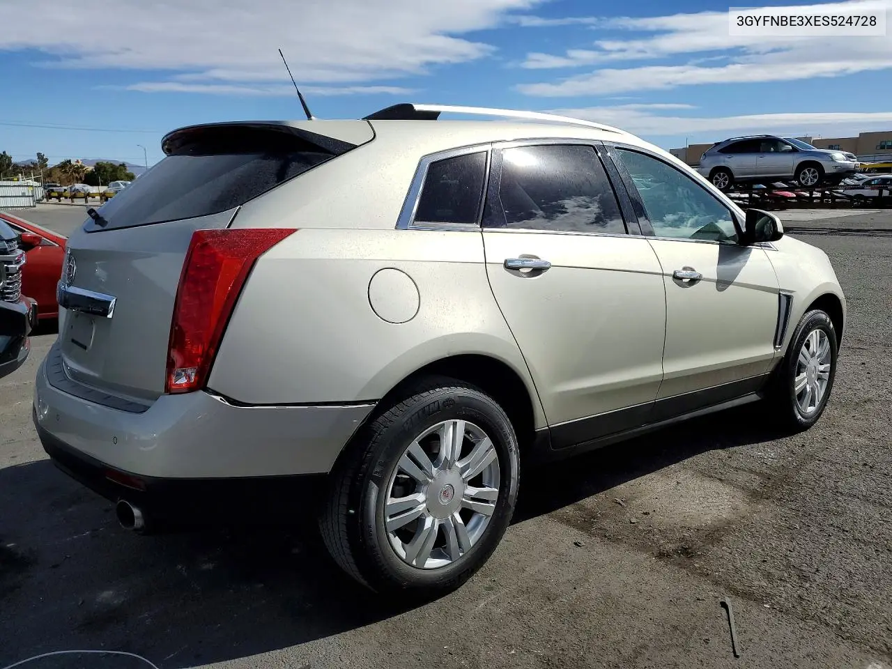3GYFNBE3XES524728 2014 Cadillac Srx