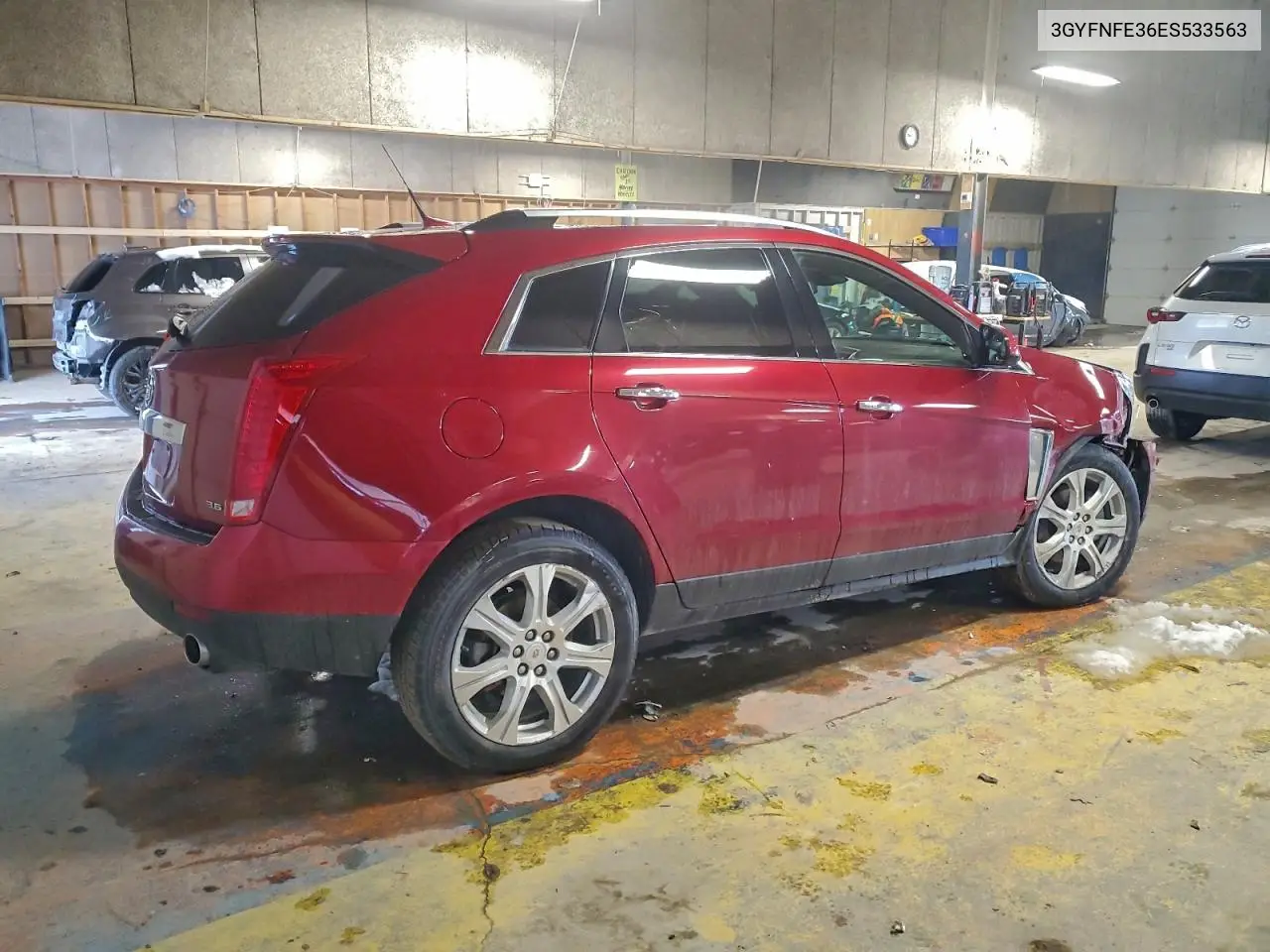 3GYFNFE36ES533563 2014 Cadillac Srx Performance Collection