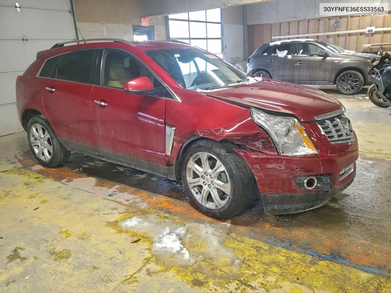 3GYFNFE36ES533563 2014 Cadillac Srx Performance Collection