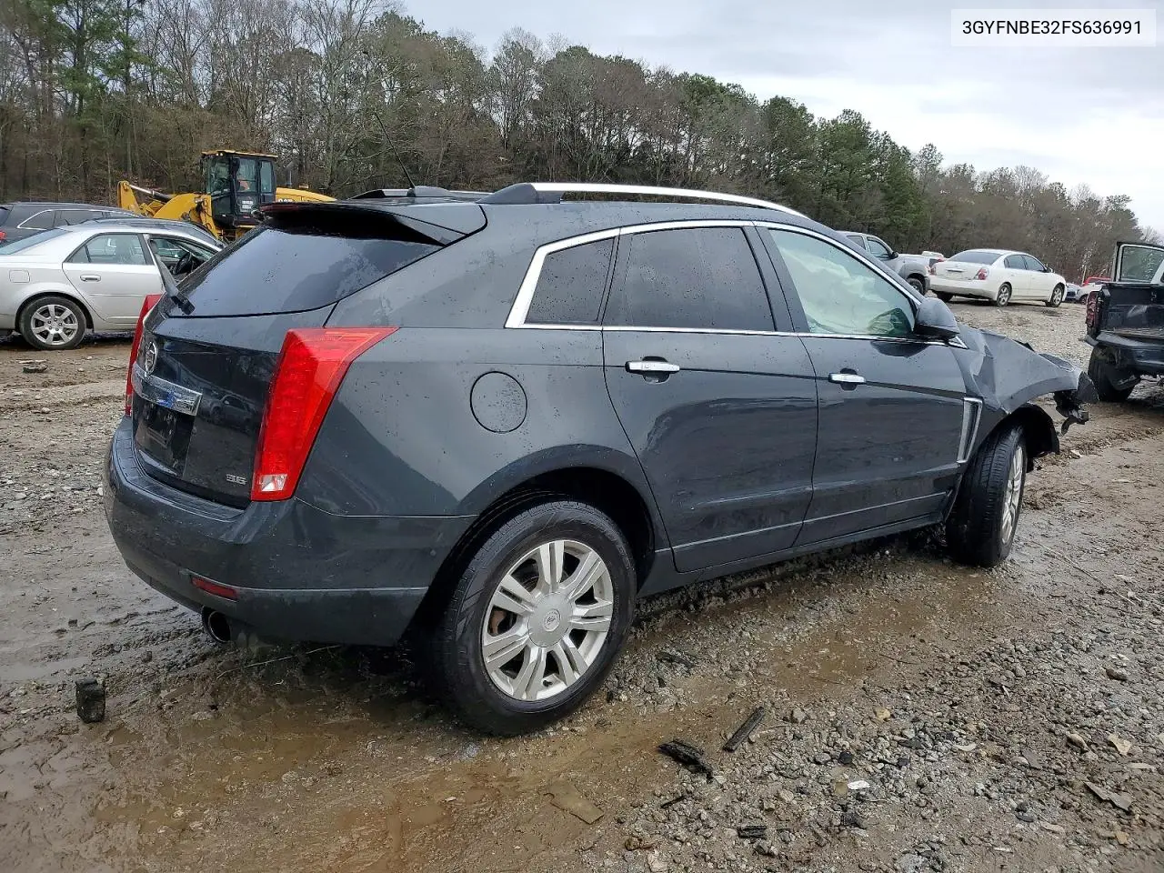 2015 Cadillac Srx Luxury Collection VIN: 3GYFNBE32FS636991 Lot: 73997435