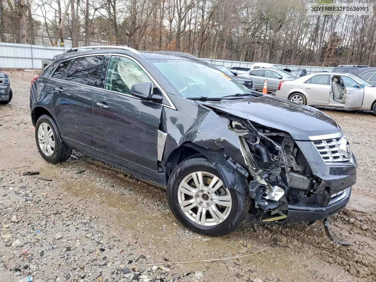 2015 Cadillac Srx Luxury Collection VIN: 3GYFNBE32FS636991 Lot: 73997435