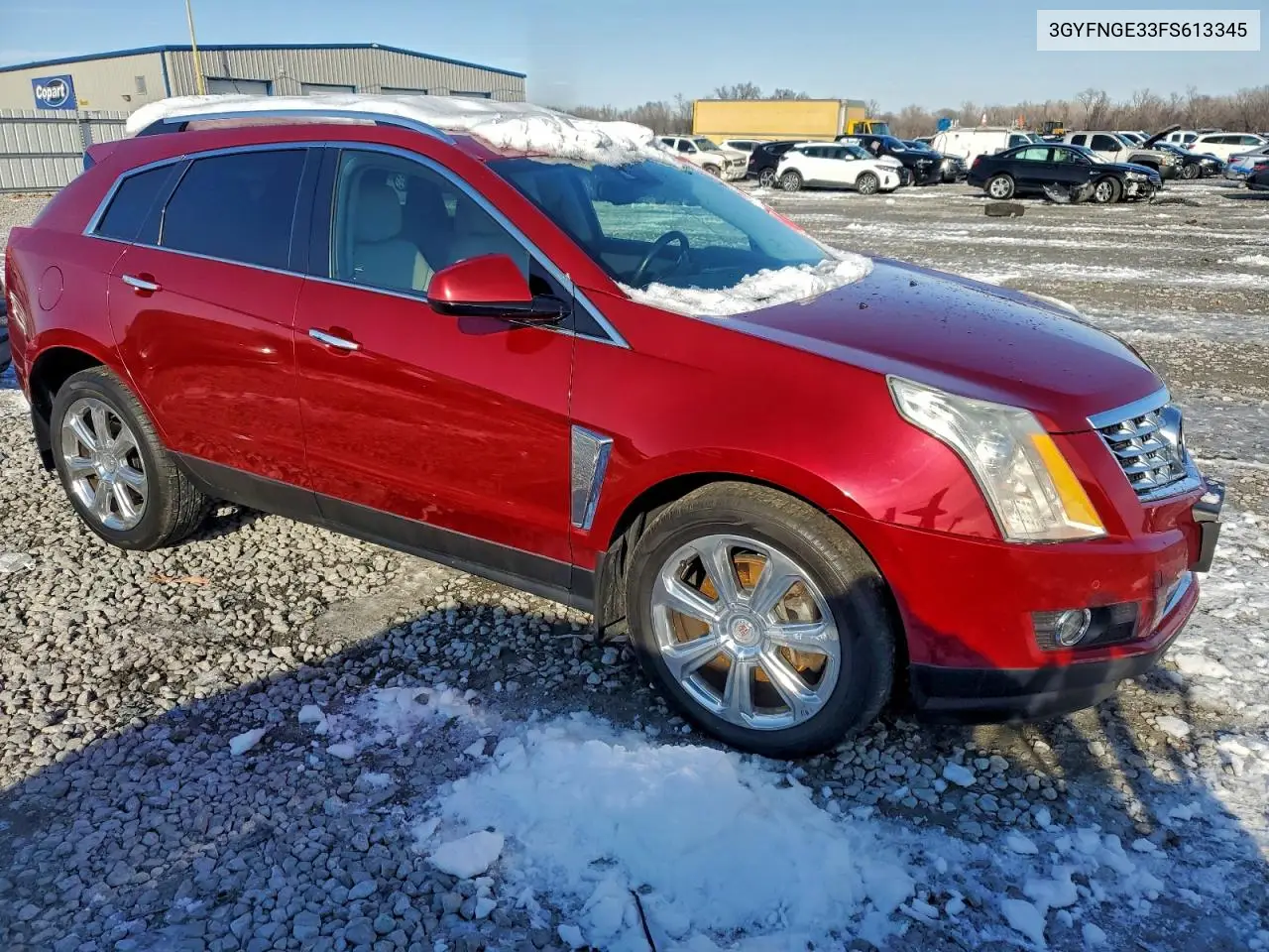 3GYFNGE33FS613345 2015 Cadillac Srx Premium Collection