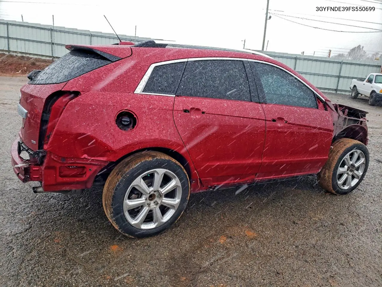 3GYFNDE39FS550699 2015 Cadillac Srx Premium Collection