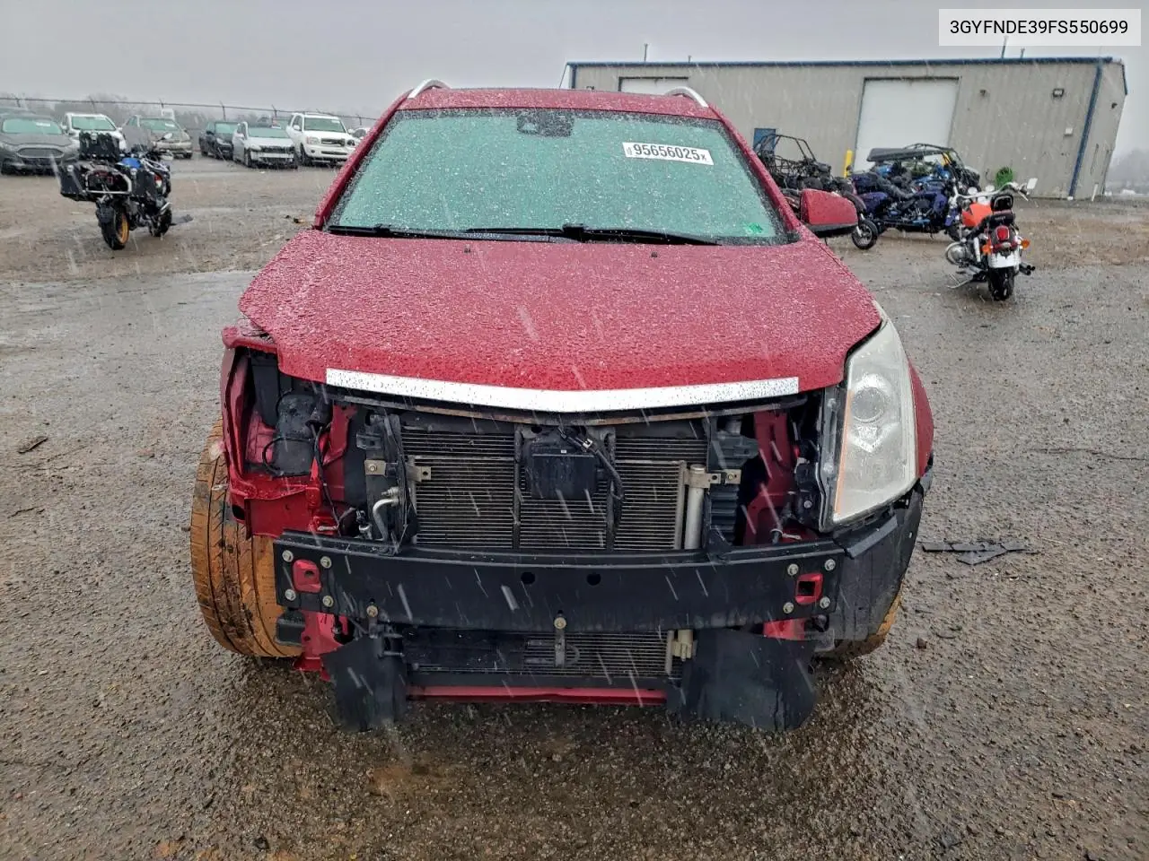 3GYFNDE39FS550699 2015 Cadillac Srx Premium Collection