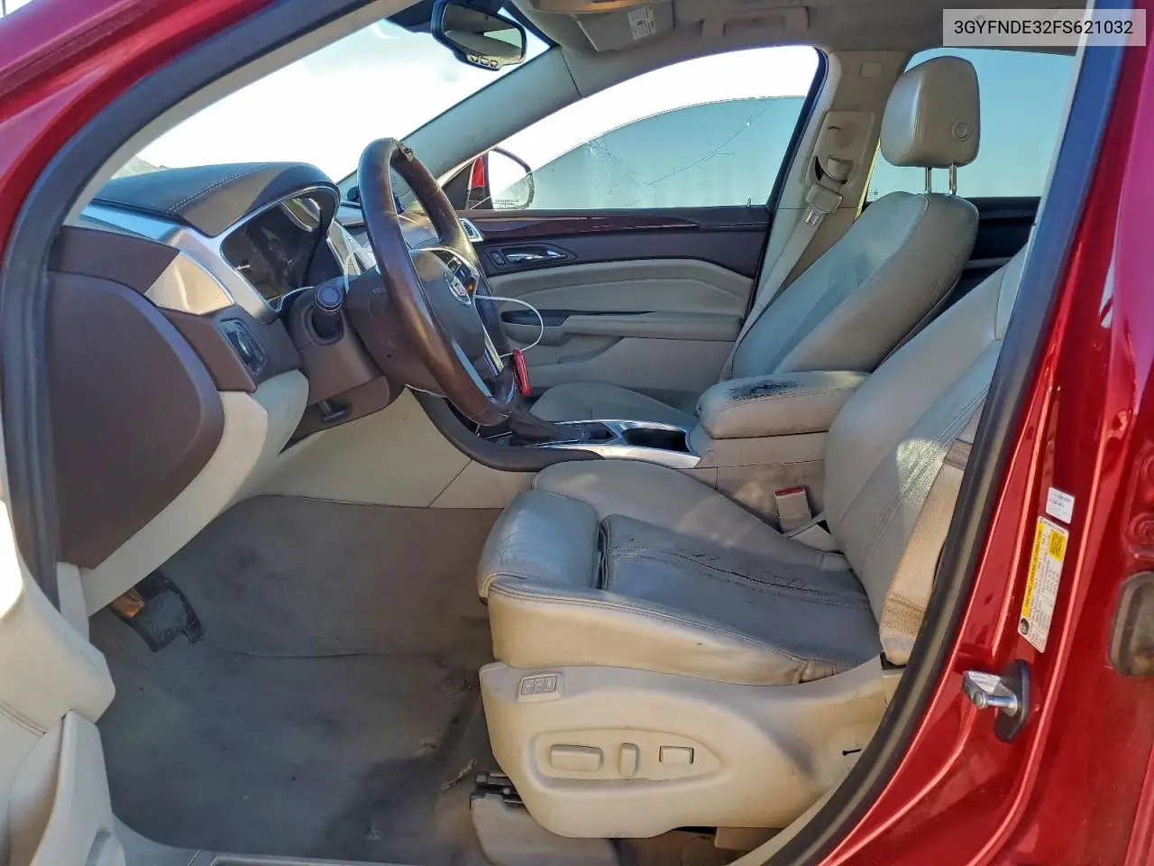 3GYFNDE32FS621032 2015 Cadillac Srx Premium Collection