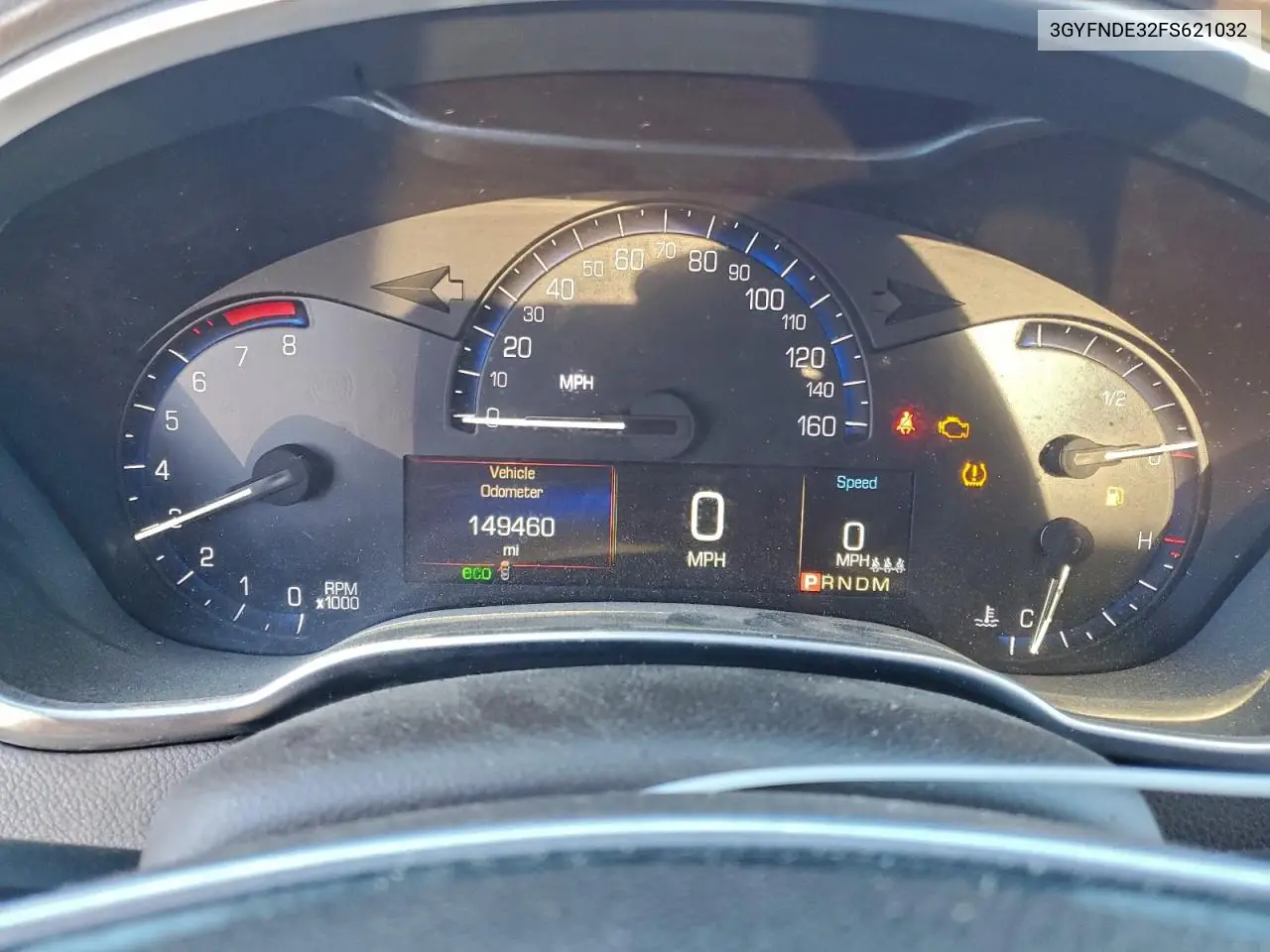 3GYFNDE32FS621032 2015 Cadillac Srx Premium Collection