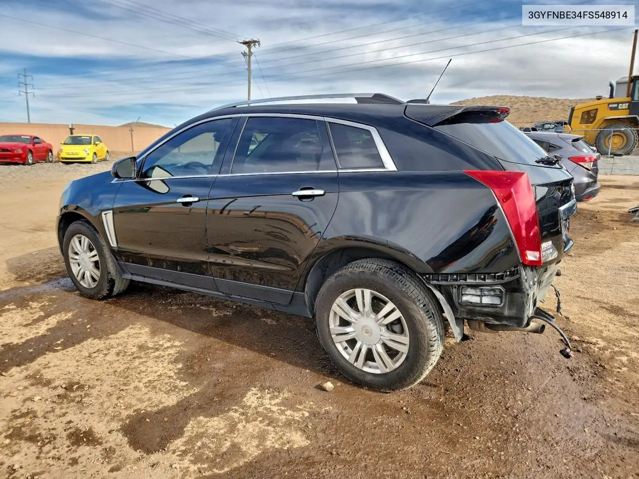 3GYFNBE34FS548914 2015 Cadillac Srx Luxury Collection