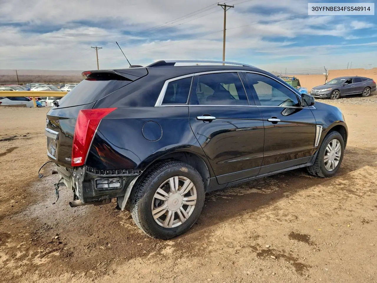 3GYFNBE34FS548914 2015 Cadillac Srx Luxury Collection