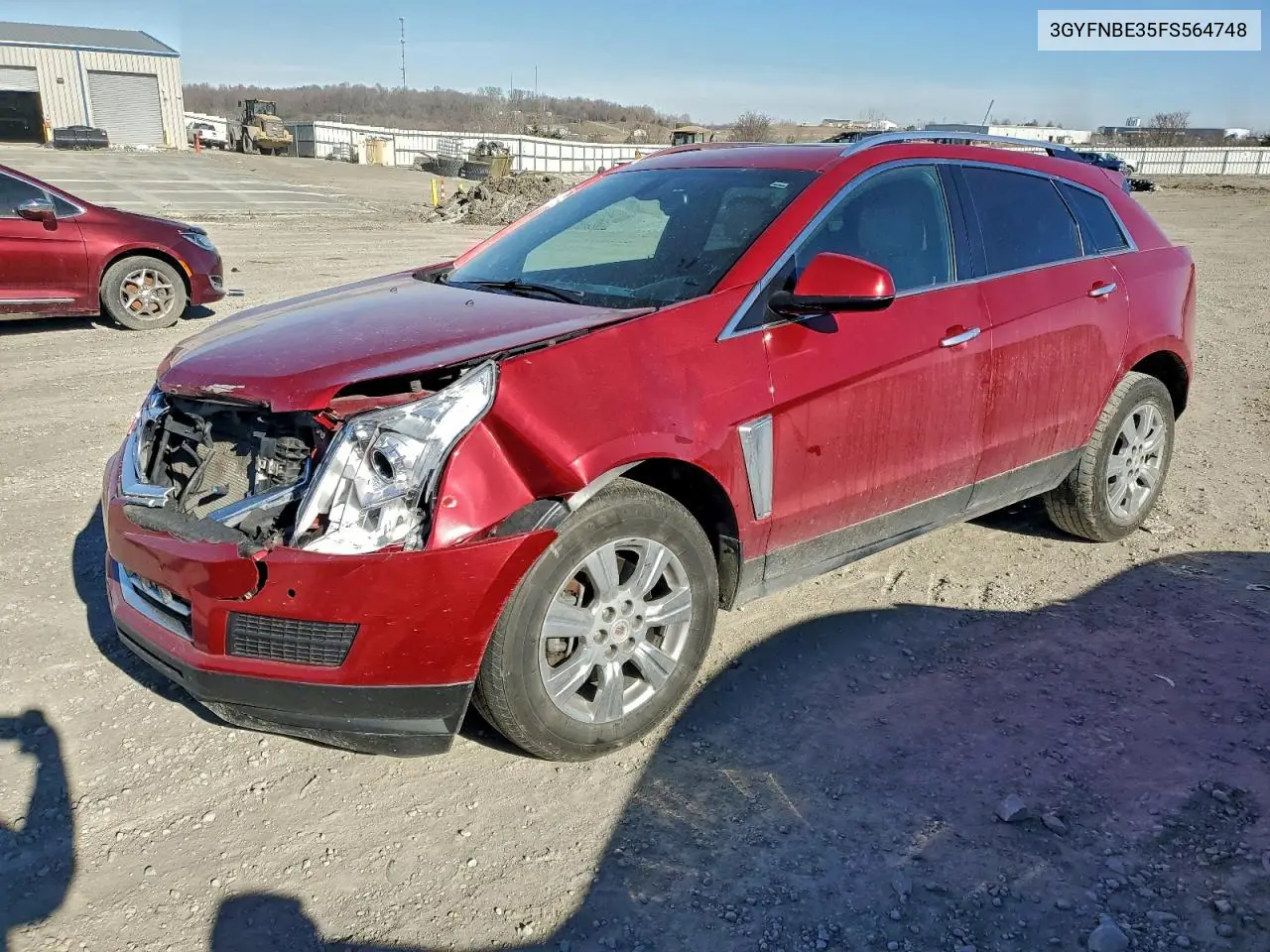 3GYFNBE35FS564748 2015 Cadillac Srx Luxury Collection