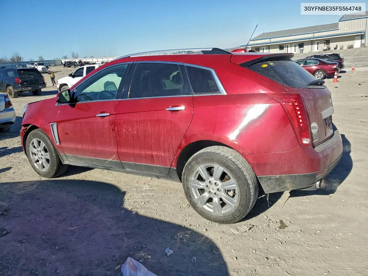 3GYFNBE35FS564748 2015 Cadillac Srx Luxury Collection