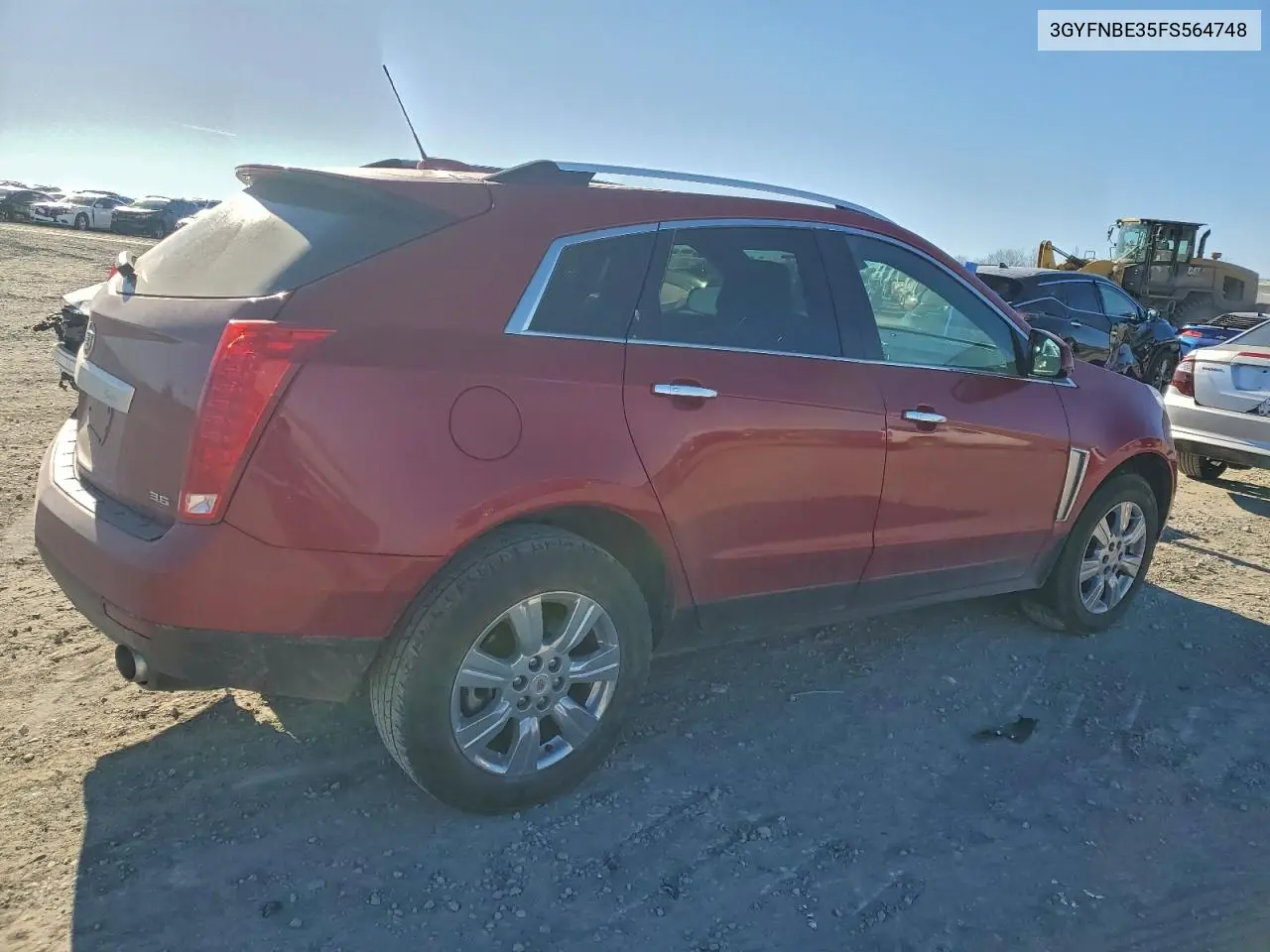 3GYFNBE35FS564748 2015 Cadillac Srx Luxury Collection