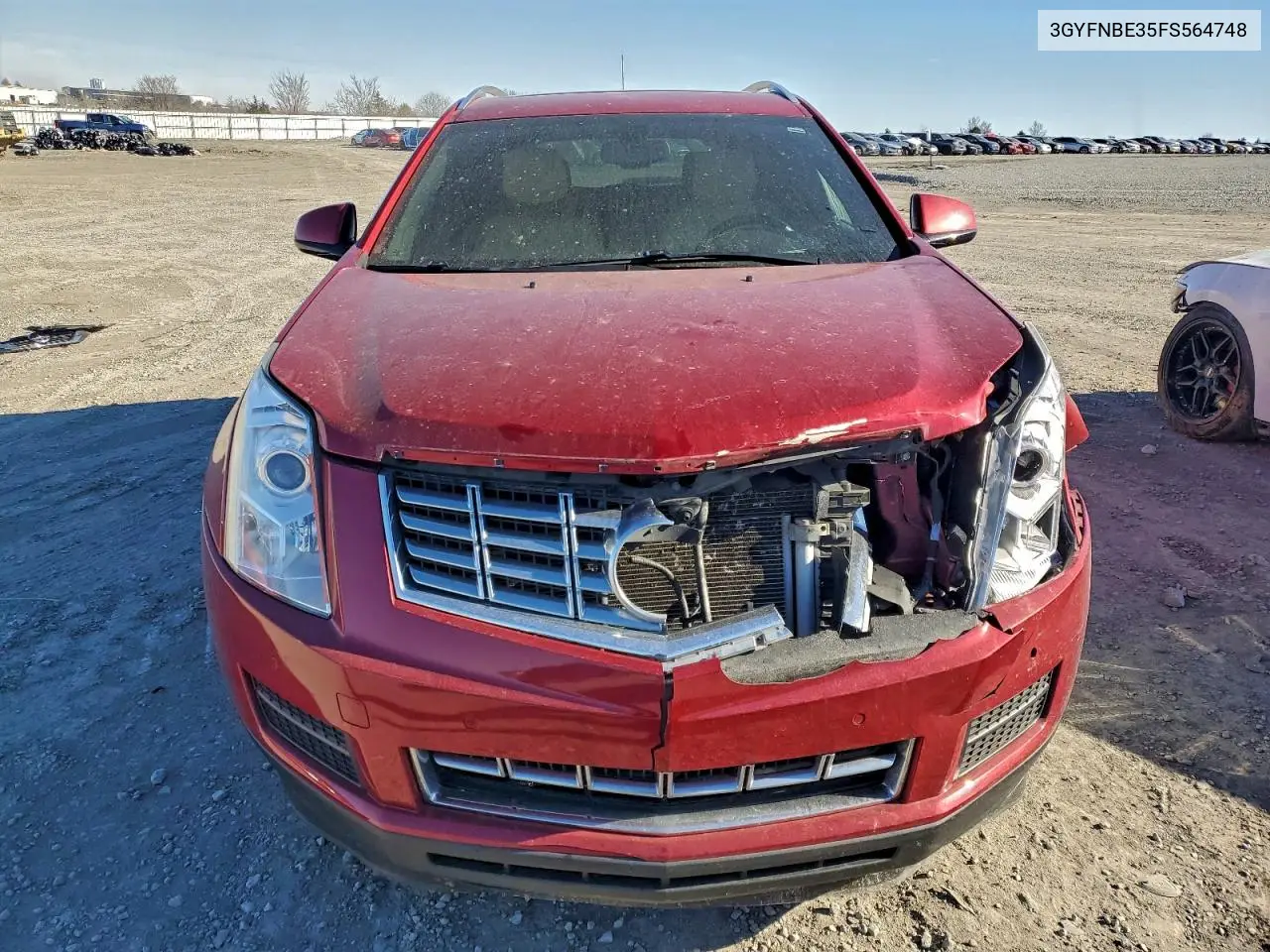 3GYFNBE35FS564748 2015 Cadillac Srx Luxury Collection