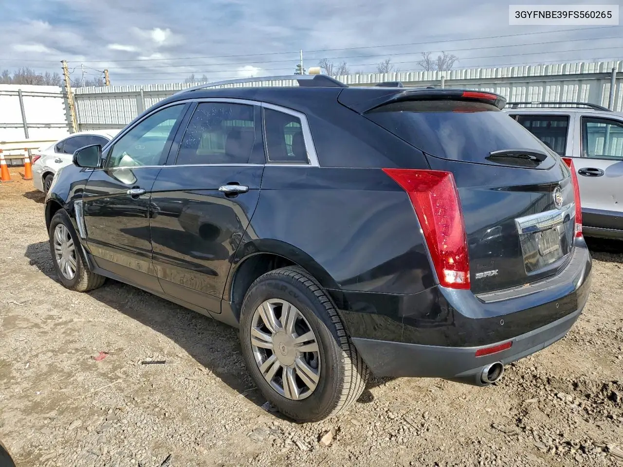 3GYFNBE39FS560265 2015 Cadillac Srx Luxury Collection