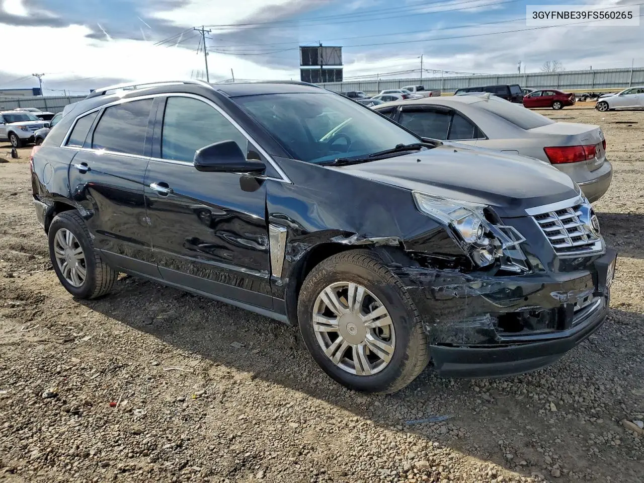 3GYFNBE39FS560265 2015 Cadillac Srx Luxury Collection