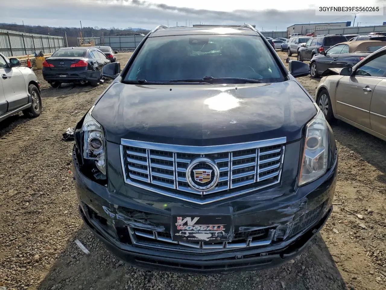 3GYFNBE39FS560265 2015 Cadillac Srx Luxury Collection