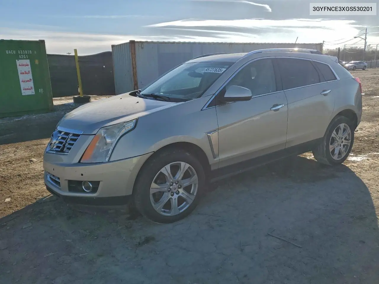 3GYFNCE3XGS530201 2016 Cadillac Srx Performance Collection