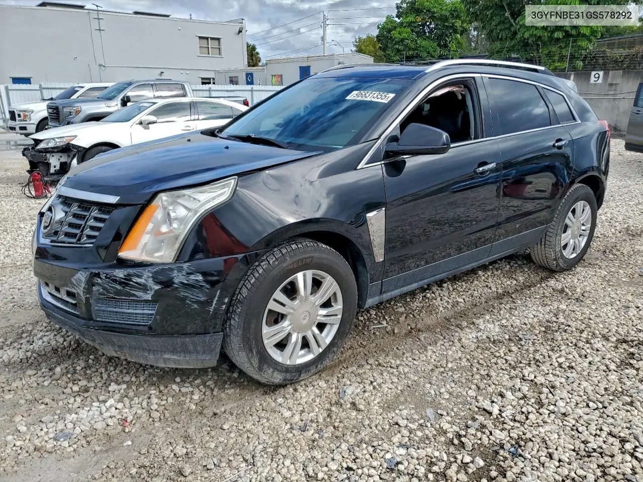 3GYFNBE31GS578292 2016 Cadillac Srx Luxury Collection