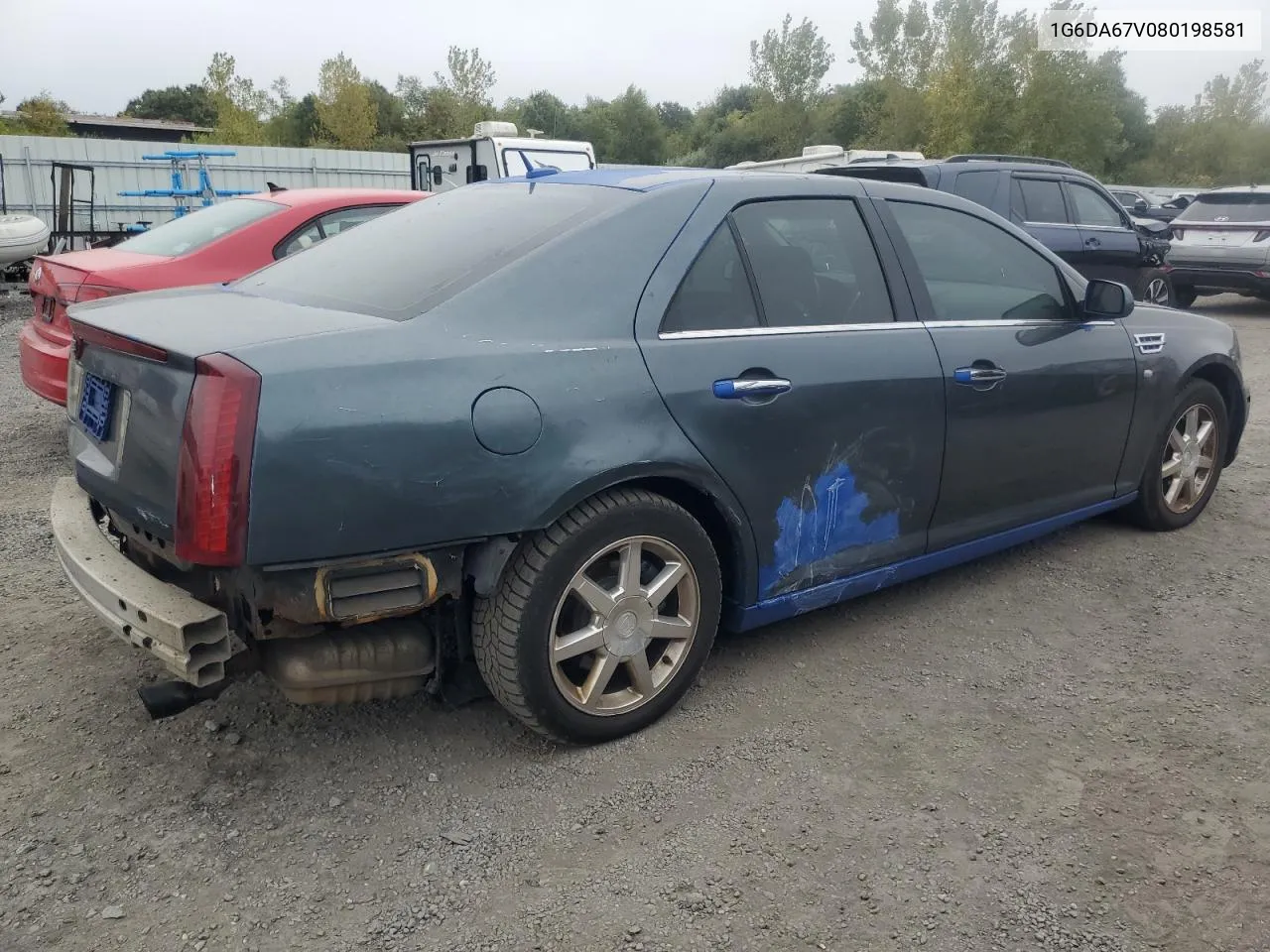 1G6DA67V080198581 2008 Cadillac Sts