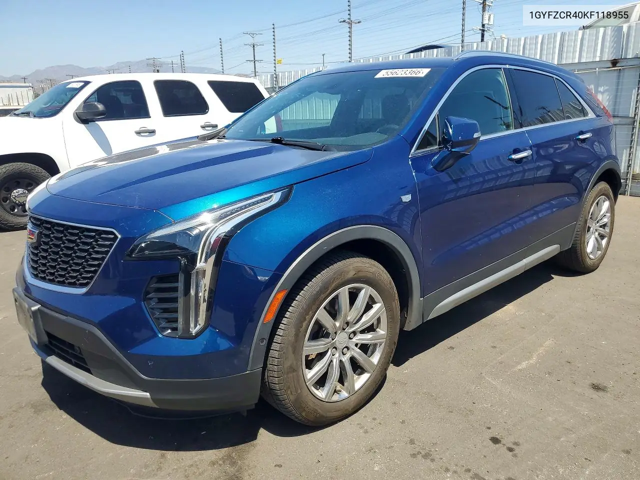 2019 Cadillac Xt4 Premium Luxury VIN: 1GYFZCR40KF118955 Lot: 55623366