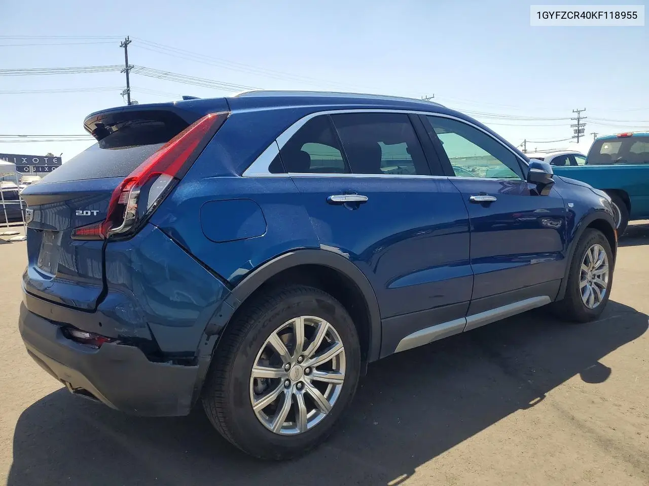 2019 Cadillac Xt4 Premium Luxury VIN: 1GYFZCR40KF118955 Lot: 55623366