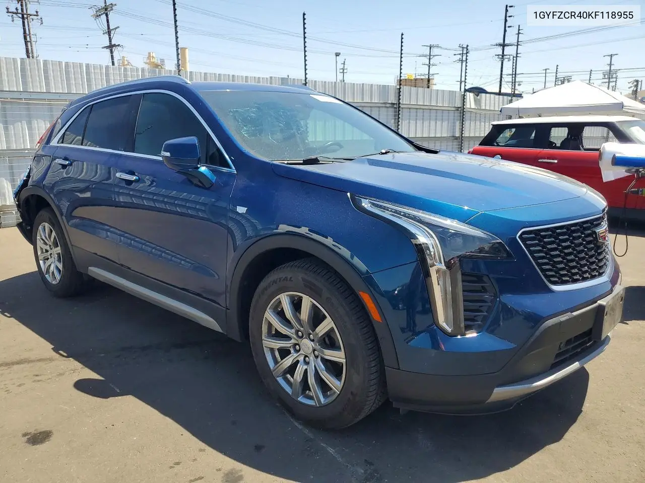 2019 Cadillac Xt4 Premium Luxury VIN: 1GYFZCR40KF118955 Lot: 55623366