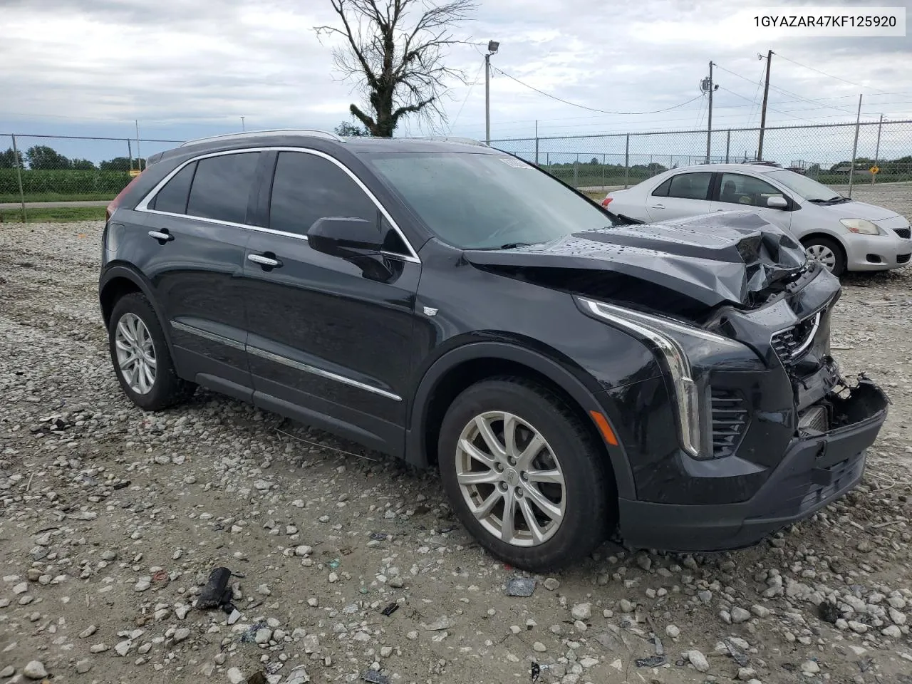 1GYAZAR47KF125920 2019 Cadillac Xt4 Luxury