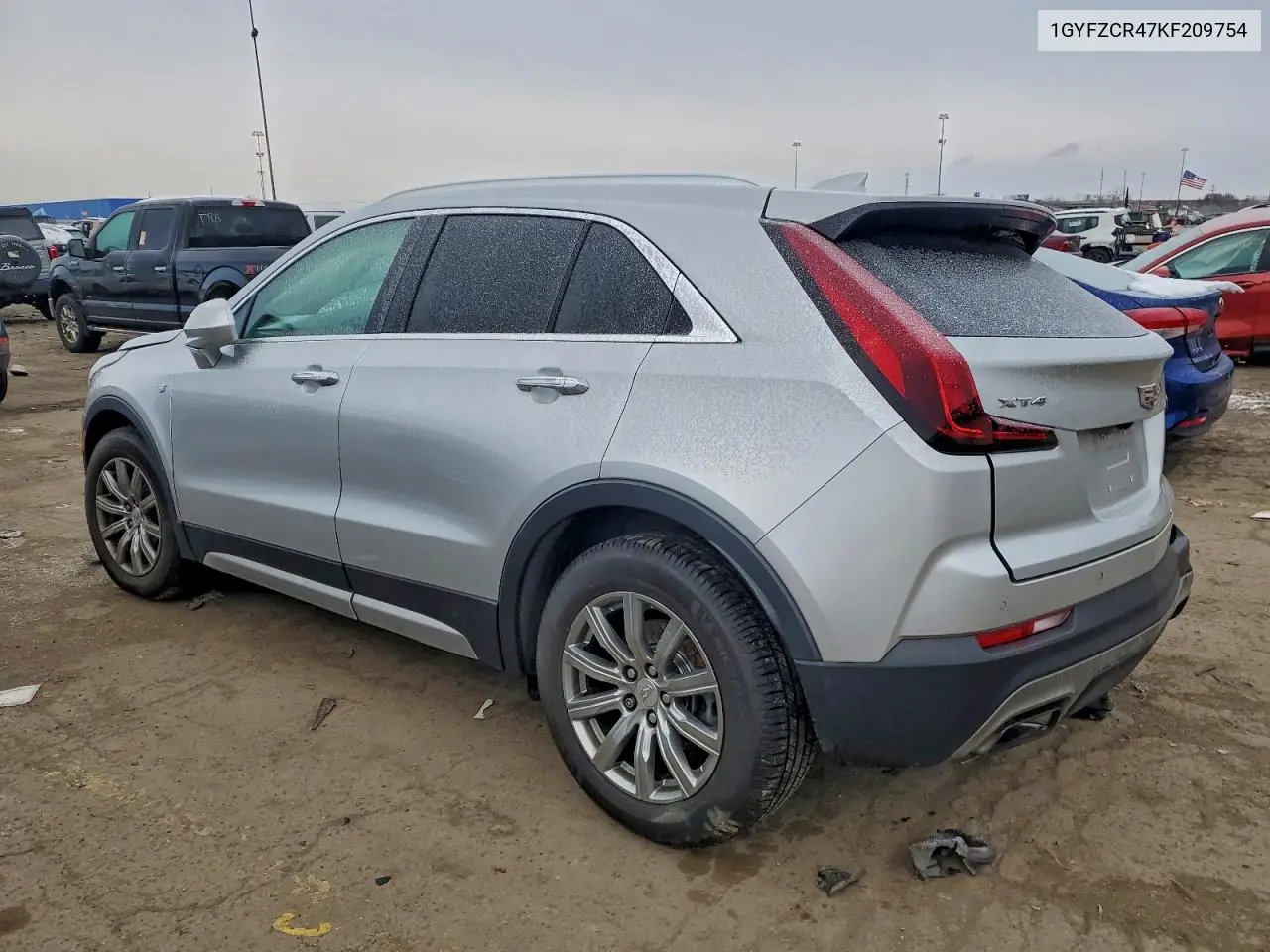 1GYFZCR47KF209754 2019 Cadillac Xt4 Premium Luxury