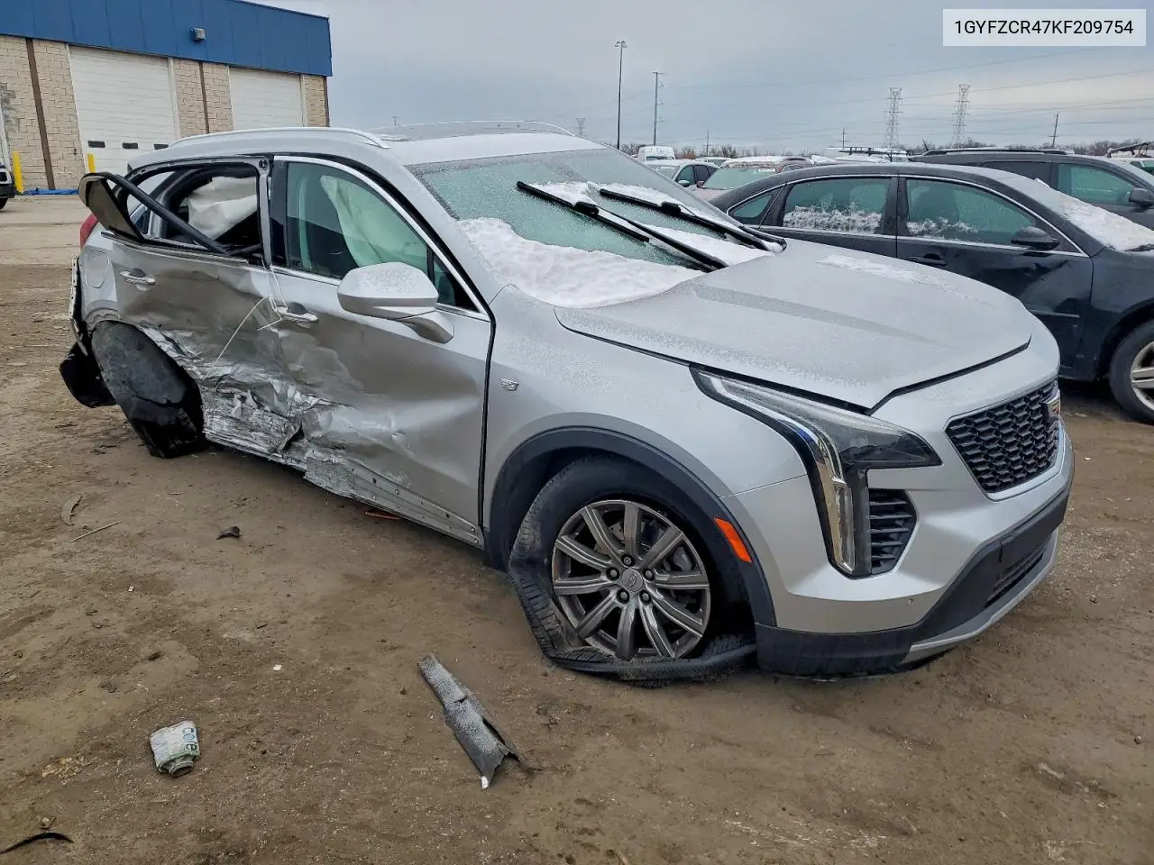 1GYFZCR47KF209754 2019 Cadillac Xt4 Premium Luxury