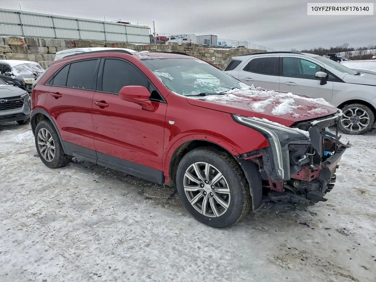 1GYFZFR41KF176140 2019 Cadillac Xt4 Sport