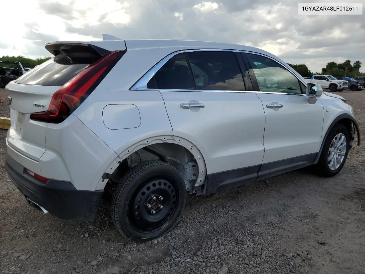 2020 Cadillac Xt4 Luxury VIN: 1GYAZAR48LF012611 Lot: 71154134