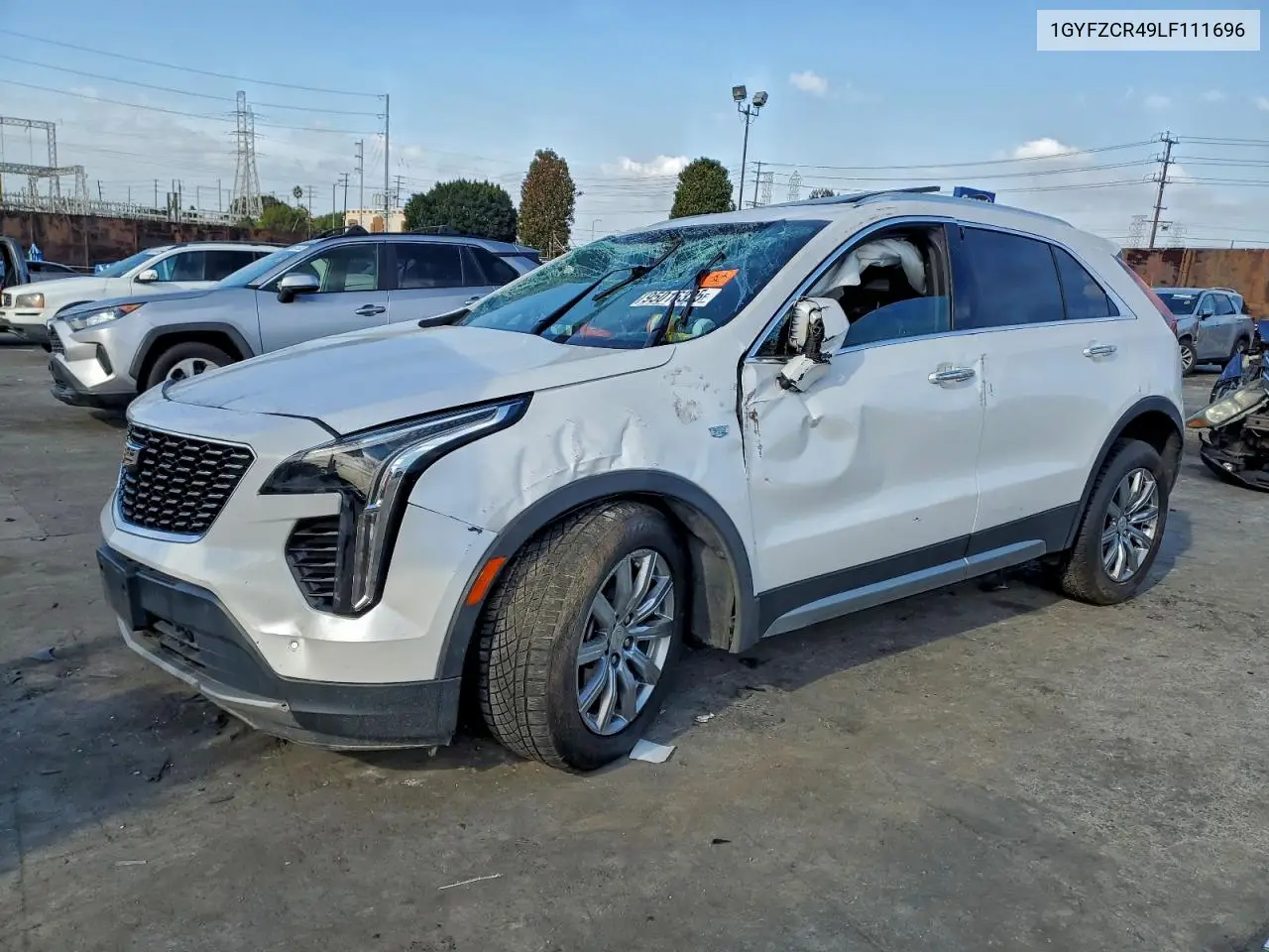 1GYFZCR49LF111696 2020 Cadillac Xt4 Premium Luxury