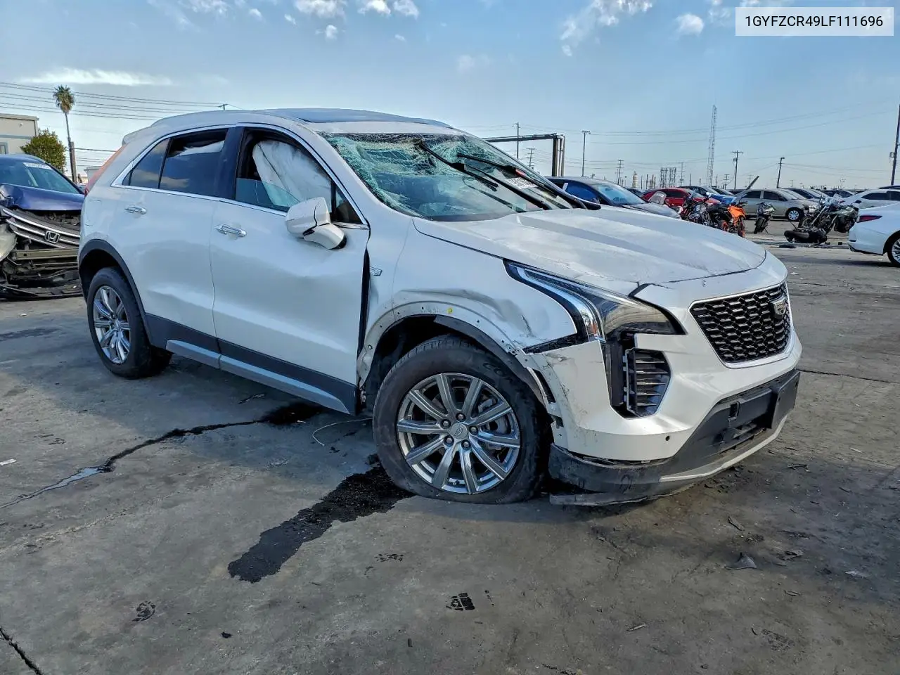1GYFZCR49LF111696 2020 Cadillac Xt4 Premium Luxury