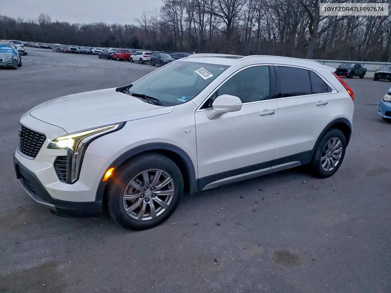 1GYFZDR47LF097674 2020 Cadillac Xt4 Premium Luxury