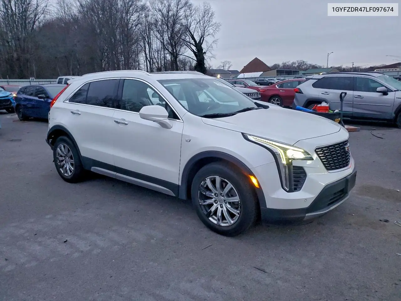 1GYFZDR47LF097674 2020 Cadillac Xt4 Premium Luxury