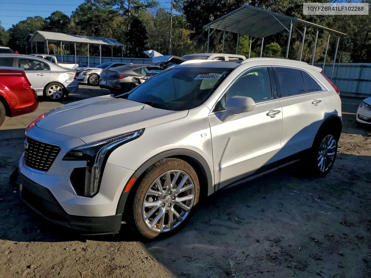 1GYFZBR41LF102288 2020 Cadillac Xt4 Luxury