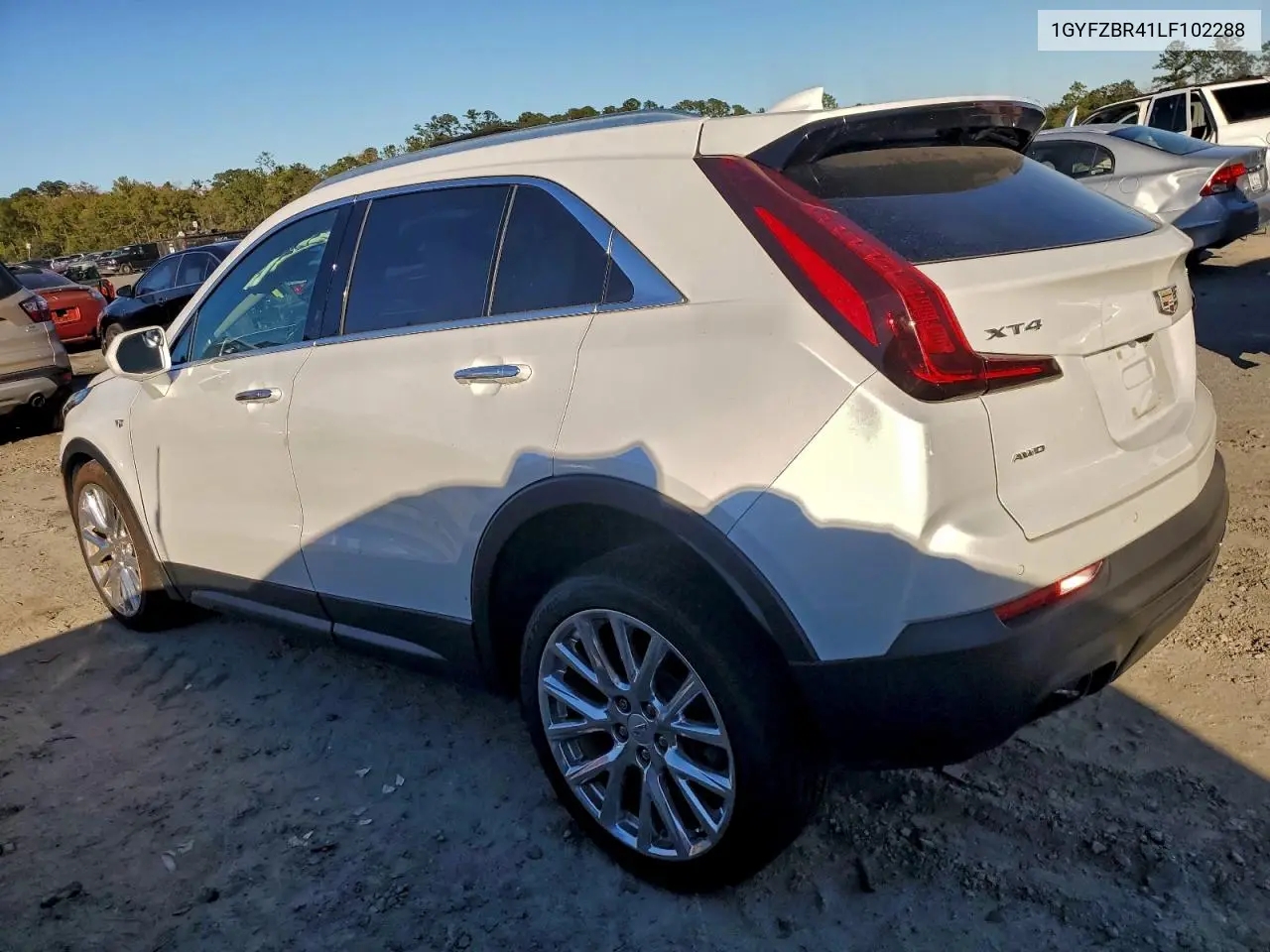 1GYFZBR41LF102288 2020 Cadillac Xt4 Luxury
