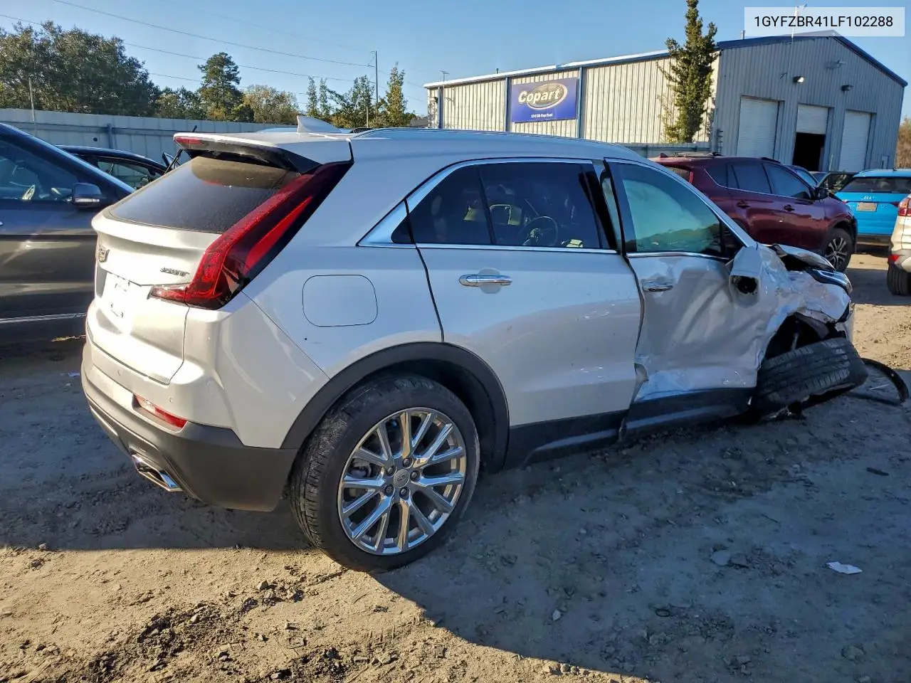 1GYFZBR41LF102288 2020 Cadillac Xt4 Luxury
