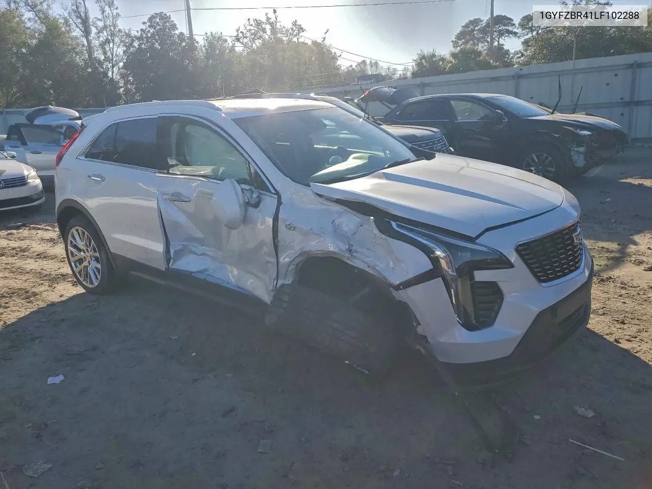 1GYFZBR41LF102288 2020 Cadillac Xt4 Luxury