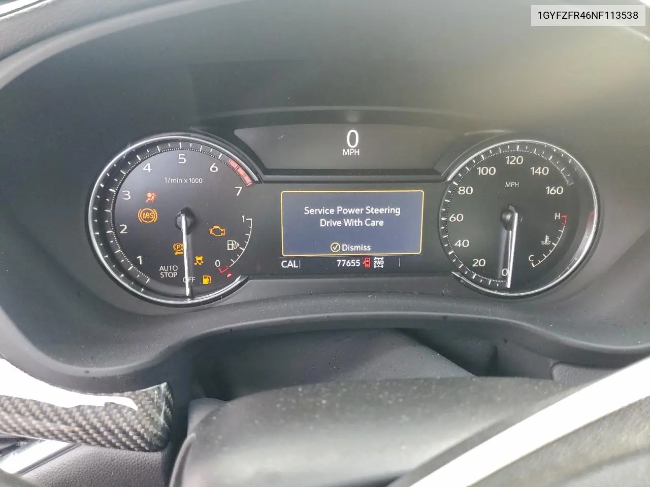 1GYFZFR46NF113538 2022 Cadillac Xt4 Sport